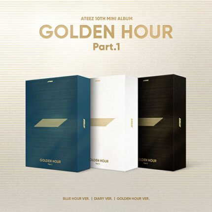 ATEEZ 小卡/拍立得 - [ONLY PHOTOCARD] ATEEZ - GOLDEN HOUR : PART.1 10TH MINI ALBUM PHOTOBOOK