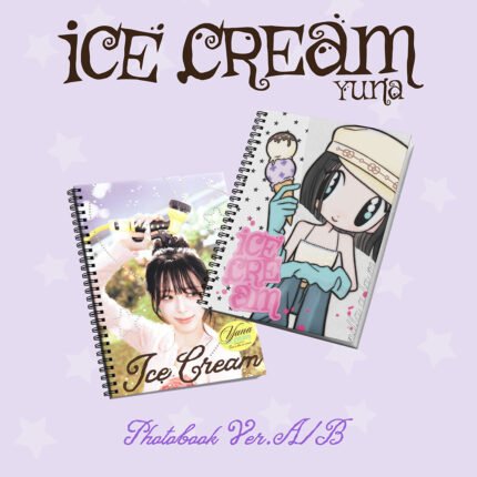 ITZY 专辑/写真 - Itzy yuna - ice cream 1st mini album photobook ver random