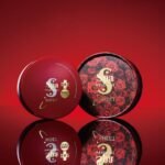Spa 玫瑰花纹 红蛇毒眼膜EXO升级版 60枚