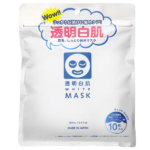 石泽研究所 透明白肌美白面膜 10 枚入（5包一组）
