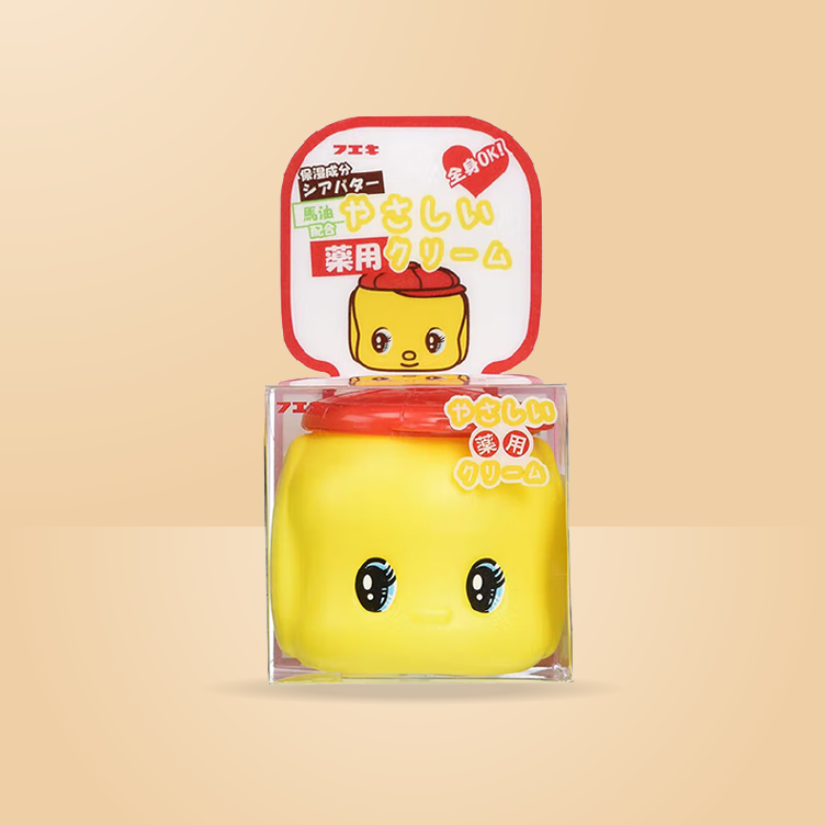 20250710012445175212508596958.png Fueki小黄鸭面霜新生儿宝宝马油润肤霜滋润保湿 - 图片 1