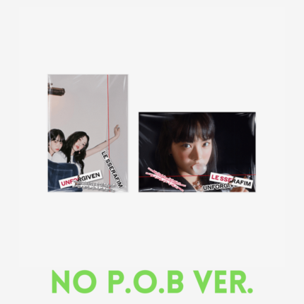 LE SSERAFIM 专辑/写真 - LE SSERAFIM - UNFORGIVEN 1ST STUDIO ALBUM WEVERSE ALBUMS VER.