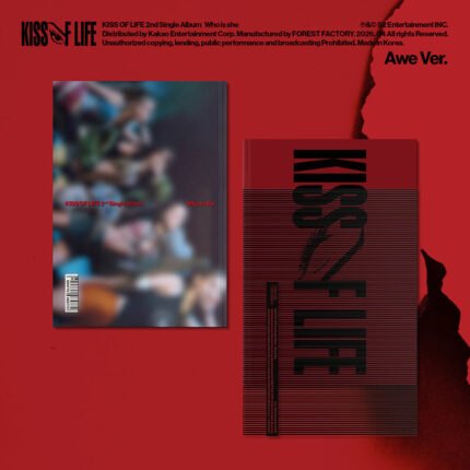 KISS OF LIFE 专辑/写真 - Kiss of life - who is she 2nd single album awe ver 4ea set
