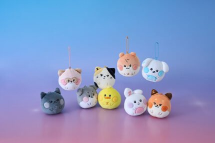 ZEROBASEONE 钥匙扣/挂件 - ZEROBASEONE - ZERONI MD FLUFFY FACE KEYRING