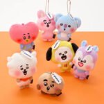 BTS 钥匙扣/挂件 - BT21 - TODAY'S FACE HEARTBEAT PLUSH KEYRING