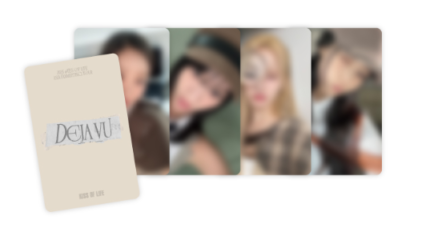 KISS OF LIFE 官方周边 - Kiss of life - deja vu 2026 asia fanmeeting tour in seoul official md office document set