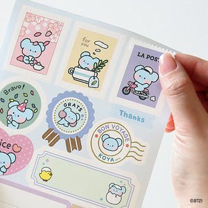 BTS 海报/贴纸 - Bt21 - minini removable gift sticker