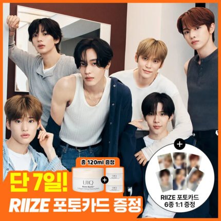 RIIZE 小卡/拍立得 - RIIZE x UIQ biome barrier collagen firming cleansing balm 100ml(+20ml) - riize photocard gift