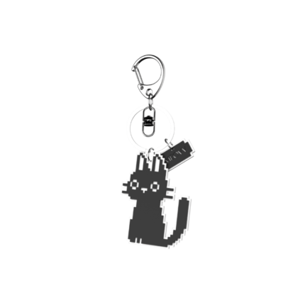 MEOVV 钥匙扣/挂件 - MEOVV - Burning up Official MD Rubber Keyring