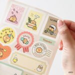 BTS 海报/贴纸 - Bt21 - minini removable gift sticker