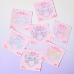 BTS 海报/贴纸 - BT21 - RIBBONED U MININI HOLOGRAM MEDIUM STICKER (2EA)