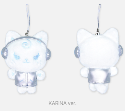 aespa 钥匙扣/挂件 - AESPA - SYNK : Aexis Line 2025 Live Tour Official MD Fanlight Doll Key Ring (Silver Ver)