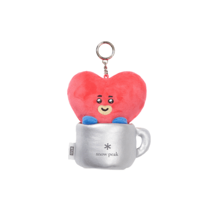BTS 钥匙扣/挂件 - BT21 - SNOWPEAK OFFICIAL MD KEYRING