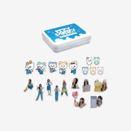 ITZY 海报/贴纸 - ITZY - ITZY X TWINZY POP UP STORE OFFICIAL MD TINCASE & STICKER SET