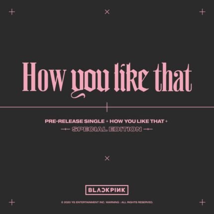 BLACKPINK 专辑/写真 - BLACKPINK SPECIAL EDITION [How You Like That]
