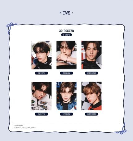 TWS 海报/贴纸 - Tws - holiday house hybe 2026 season's greetings official md 3d poster