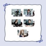 LE SSERAFIM 海报/贴纸 - LE SSERAFIM - HOLIDAY HOUSE HYBE 2026 SEASON'S GREETINGS OFFICIAL MD CARD COVER STICKER