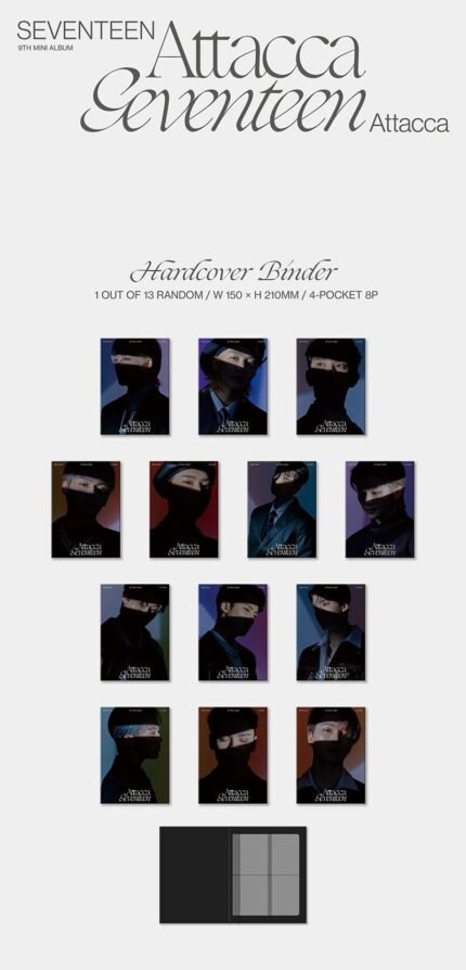 SEVENTEEN 专辑/写真 - SEVENTEEN - 9TH MINI ALBUM ATTACCA CARAT VER.
