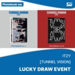 ITZY 随机卡包 - Itzy - tunnel vision mini album soundwave lucky draw event photobook ver random