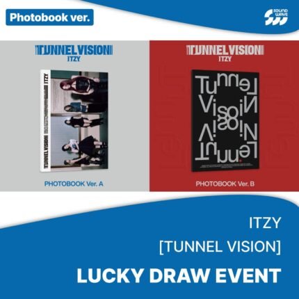 ITZY 随机卡包 - Itzy - tunnel vision mini album soundwave lucky draw event photobook ver random
