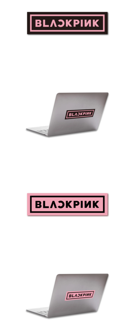 BLACKPINK 海报/贴纸 - Blackpink - blackpink logo official md sticker (l)