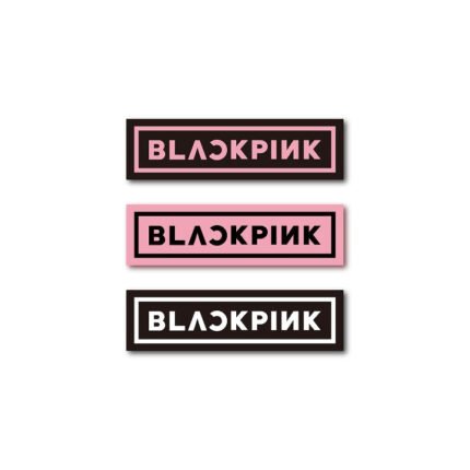 BLACKPINK 海报/贴纸 - Blackpink - blackpink logo official md sticker set (s)
